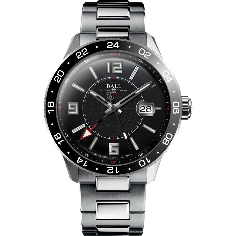 Mens Ball Engineer Master II Pilot GMT Automatic Watch Mens Ball Engineer Master II Pilot GMT Automatic Watch
