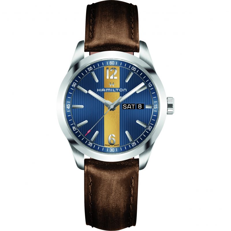 Mens Hamilton Broadway Day-Date Watch Mens Hamilton Broadway Day-Date Watch