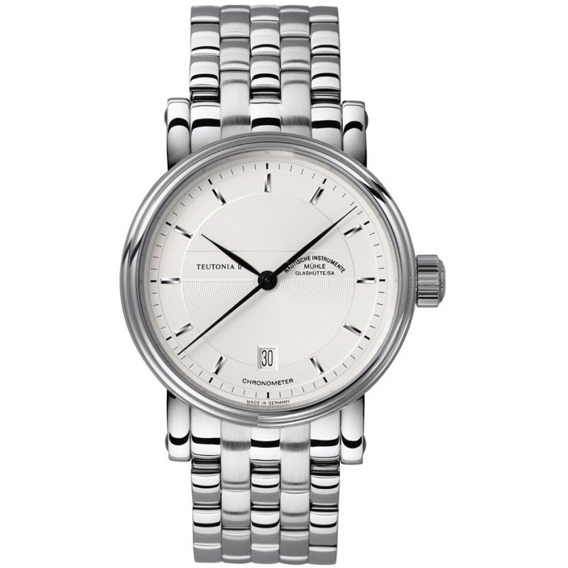 Mens Muhle Glashutte Teutonia II Chronometer Automatic Watch Mens Muhle Glashutte Teutonia II Chronometer Automatic Watch