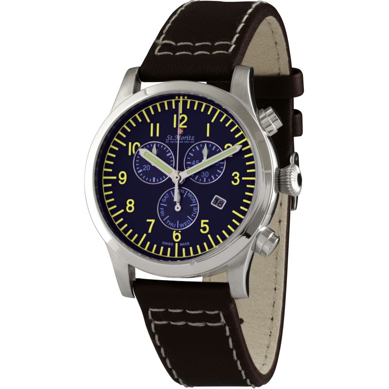 Mens Rotary St Moritz Chronograph Watch Mens Rotary St Moritz Chronograph Watch