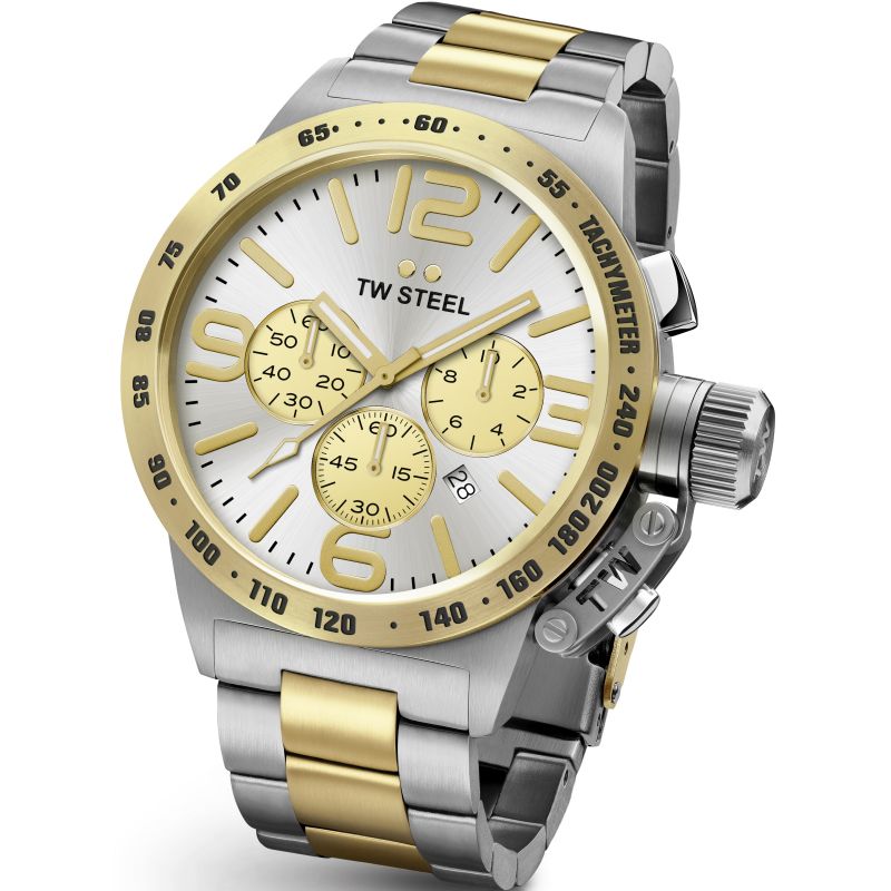 Mens TW Steel Canteen Chronograph 45mm Watch Mens TW Steel Canteen Chronograph 45mm Watch