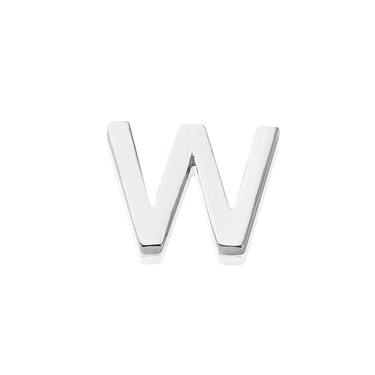 Storie Silver Letter W Charm - 925 Silver Storie Silver Letter W Charm - 925 Silver