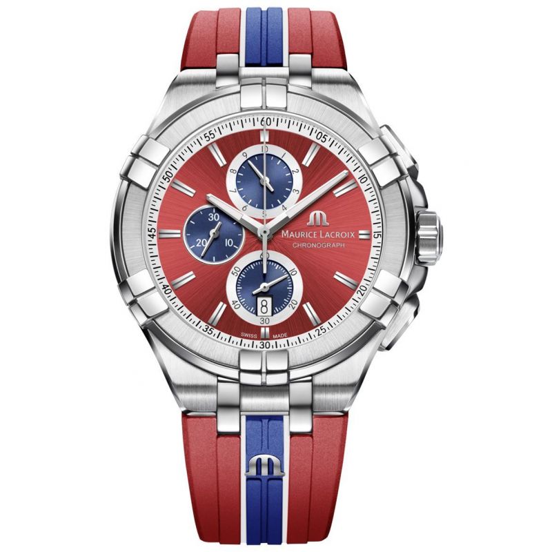 Mens Maurice Lacroix Aikon Beach Volley Vikings Limited Edition Chronograph Watch Mens Maurice Lacroix Aikon Beach Volley Vikings Limited Edition Chronograph Watch