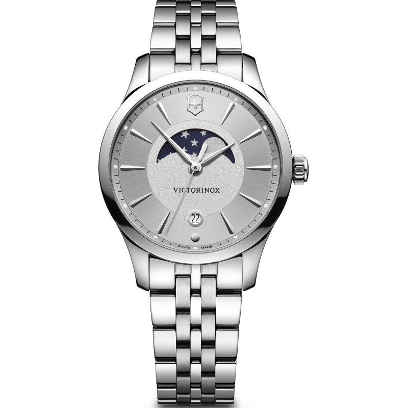 Ladies Victorinox Swiss Army Alliance Small Moonphase 35mm Watch Ladies Victorinox Swiss Army Alliance Small Moonphase 35mm Watch