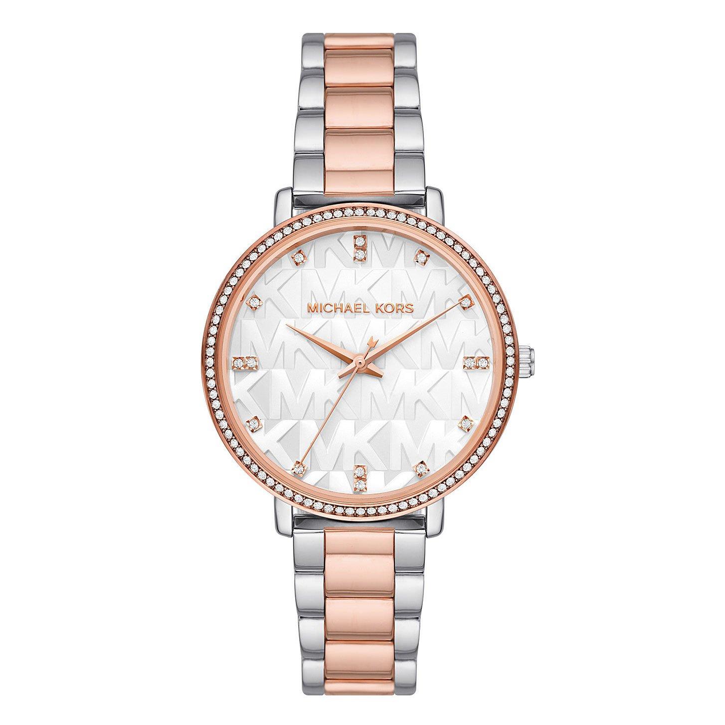 Michael Kors Pyper Rose Tone Quartz Ladies Watch Michael Kors Pyper Rose Tone Quartz Ladies Watch