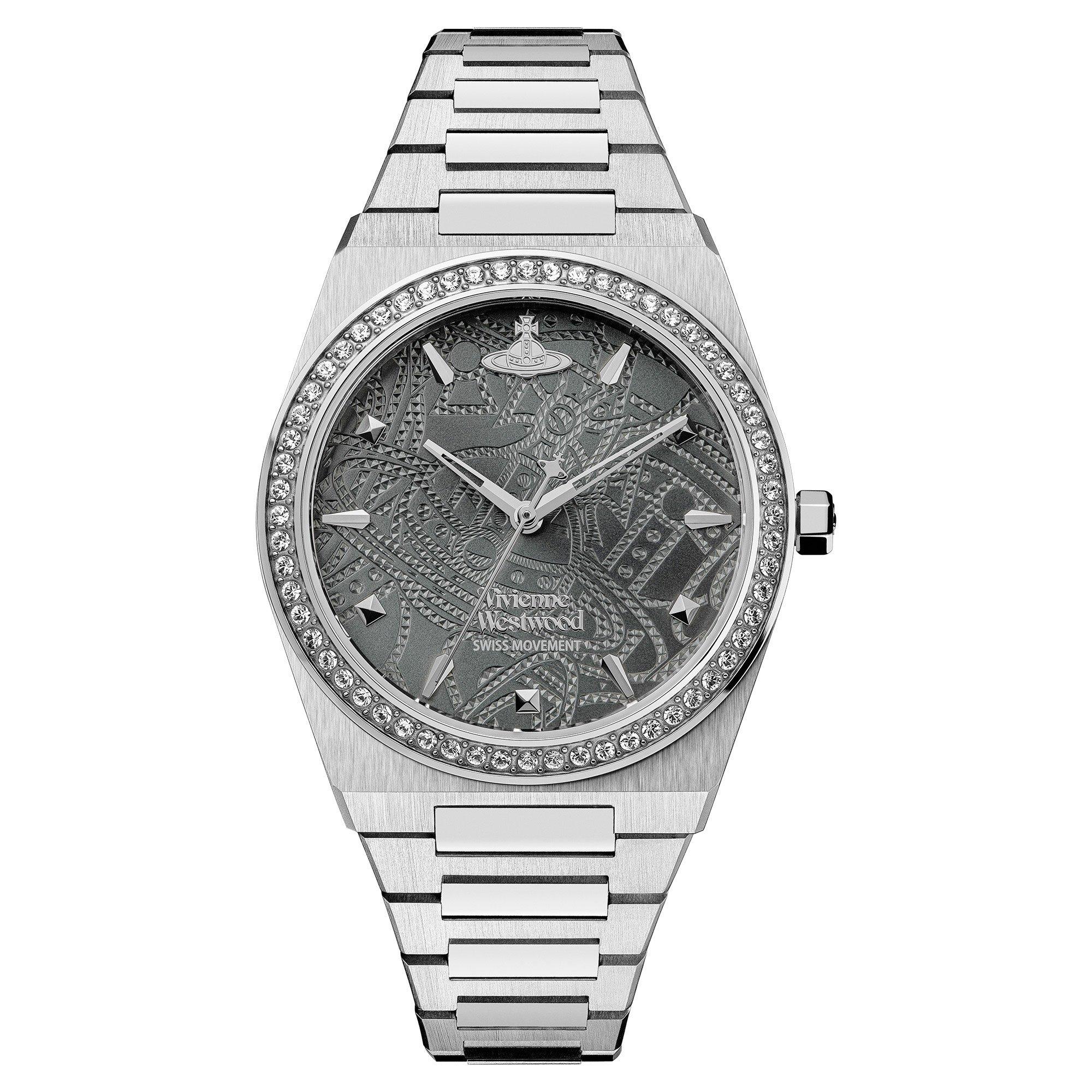Vivienne Westwood Charterhouse Stainless Steel Grey Quartz Ladies Watch Vivienne Westwood Charterhouse Stainless Steel Grey Quartz Ladies Watch