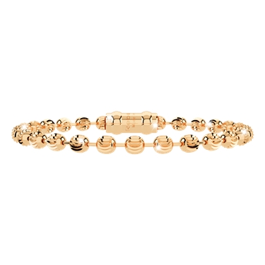 Rebecca My World Gold Milled Ball Bracelet - 19cm Rebecca My World Gold Milled Ball Bracelet - 19cm