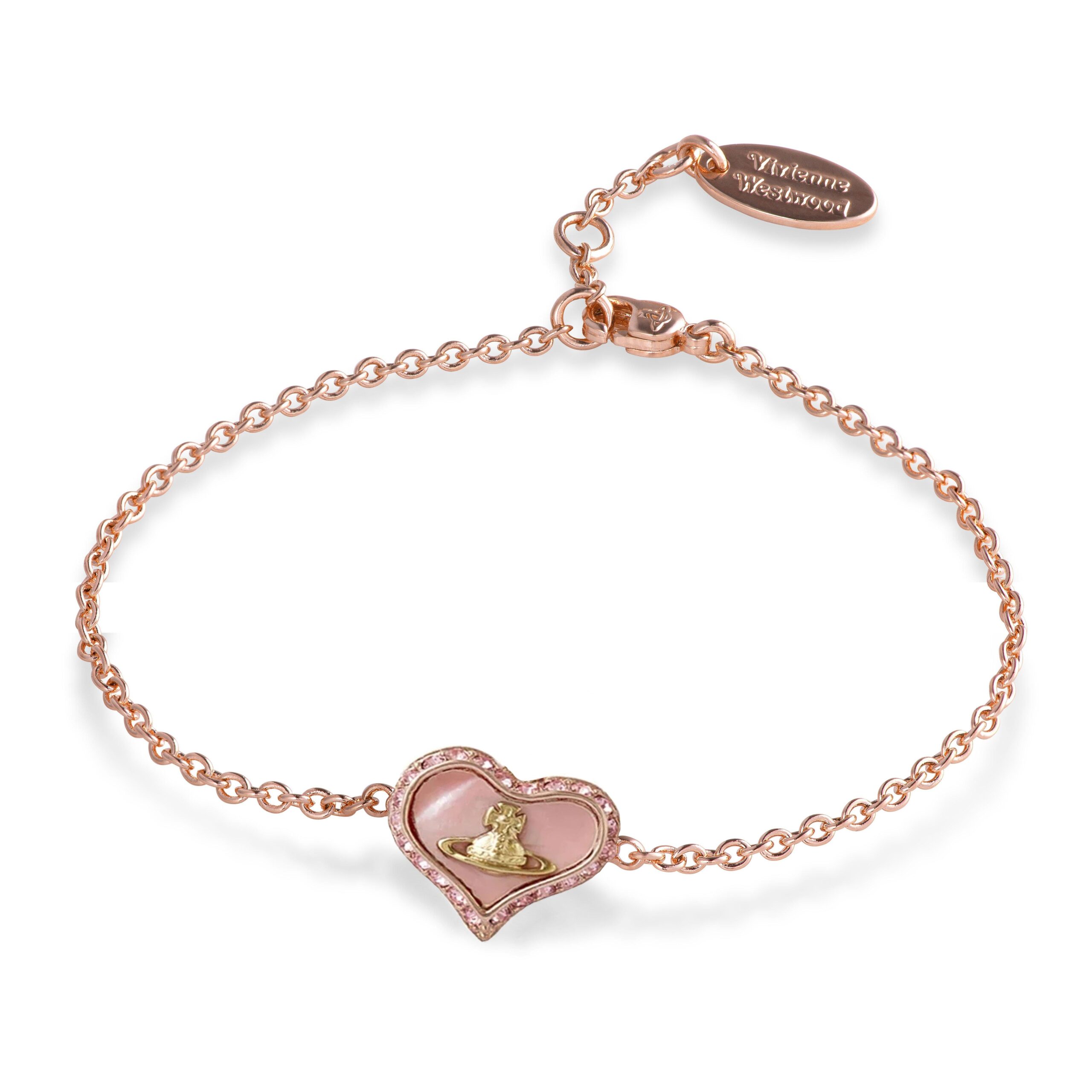 Vivienne Westwood Petra Heart Ladies Bracelet | Gift Of Jewellery
