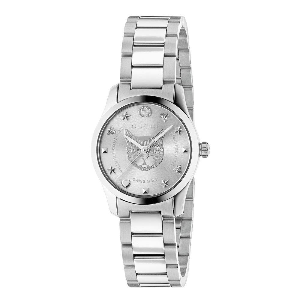 Gucci G-Timeless Women's Mystic Cat Watch YA126595, Size 27mm Gucci G-Timeless Women's Mystic Cat Watch YA126595, Size 27mm