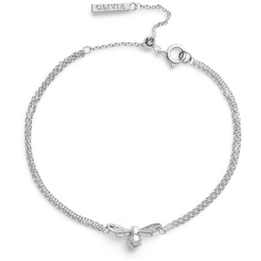 Olivia Burton Silver Lucky Bee Bracelet Olivia Burton Silver Lucky Bee Bracelet